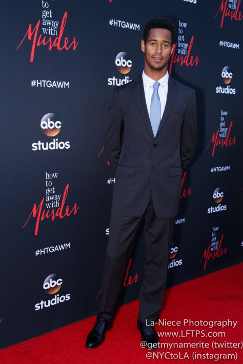 Alfred Enoch attends the screening of How To Get Away With Murder ATAS